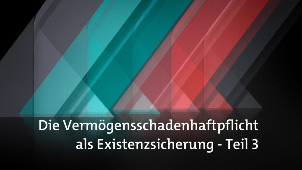 Blaue und rote geometrische Formen, moderne Gestaltung, Pfefferminzia.de, Finanz- und Vermögensberatung.